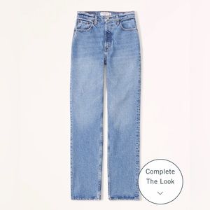 Abercrombie 90s Straight Ultra Highrise